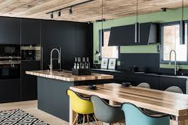 Les travaux et la pose. Cuisine Contemporaine Contemporain Cuisine Lyon Par Cafe De Balme