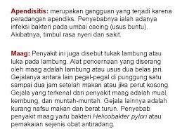 Diare merupakan gangguan yang disebabkan infeksi pada kolon. Kelainan Penyakit Pada Sistem Pencernaan Oleh Ida Rianawaty