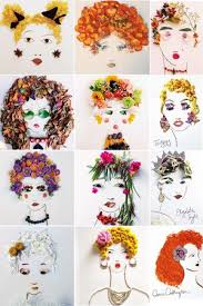 Daun kering yang telah digunting ditempel menggunakan. 15 Contoh Gambar Kerajinan Mozaik Dari Daun Kering Terbaru