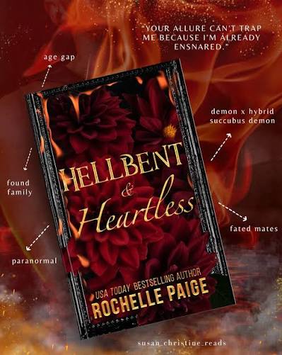 Happy release day for Hellbent & Heartless by Rochelle Paige My thoughts  This was an enjoyable and quick novella. The Abby is such a unique and  amazing place. Kastiel knows he has