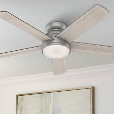 At hunter, we believe that fans should do more than circulate air. 54 Hunter Romulus Wifi Matte Silver Led Hugger Ceiling Fan 80j56 Lamps Plus