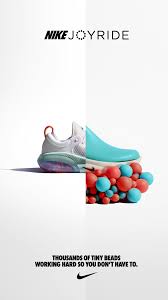 Logo Discover Enjoy The Ride With Nike Thousands Of Tiny Beads Working Hard So You Dont Have To The Motion Design Video Motion Design Animation Ads Creative