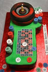 Roulette Table Poker Cakes Las Vegas Casino Gambling Poker Cake Casino Cakes Themed Cakes