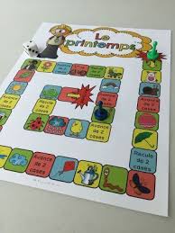 Ressources En Francais Le Printemps Jeu De Societe In 2020 Kindergarten Activities Fun French Elementary Schools
