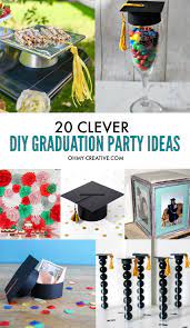 A graduation is a true cause for celebration: 20 Clever Diy Graduation Party Ideas Oh My Creative