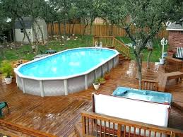 Above ground swimming pool decks not only add space to the area but also enhance the look of your landscaping to make the pool seem like a distinguished when deciding on your design plan, an above ground pool deck is ideal to install in a small backyard because they are easy to install, and. 50 Best Above Ground Pools With Decks