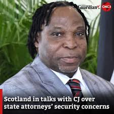 Following a second meeting with the Chief Justice and members of the  Judiciary over safety concerns expressed by state prosecutors, Minister  Keith Scotland confirmed that discussions with DPP Roger Gaspard will next