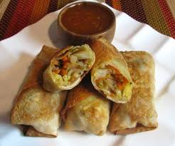 Baked Vegetable Egg Rolls Super Easy And Delicious Subbed Broccoli Slaw Mix Powdered Ginger And Soy Sauce Vegetable Egg Rolls Recipes Veggie Egg Rolls