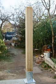 how to anchor post to concrete howtospecialist how to build step by step diy plans buildadeck diy deck wooden posts building a deck