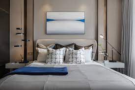 一场与 克莱因蓝 的邂逅 mod 墨设 建e室内设计网 设计案例 home decor small bedroom bedroom