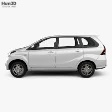 3d Model Of Toyota Avanza 2012 Toyota 3d Model Model