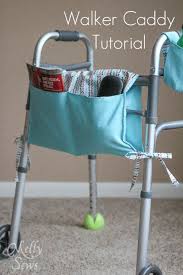 Walker Caddy Tutorial By Melly Sews Beginner Sewing Projects Easy Sewing For Beginners Easy Sewing