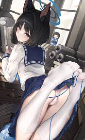 Blue Archive Kikyou (blue Archive) Animal Ears Animated - Lewd.ninja