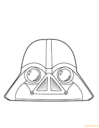 Some coloring sheets with the main star wars characters, including darth vader, anakin skywalker, luke skywalker, jedi, joda, . Darth Vader Coloring Pages Cartoons Coloring Pages Coloring Pages For Kids And Adults