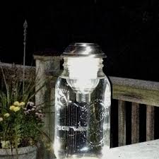 Mason Jar Solar Deck Lights Solar Deck Lights Deck Lights