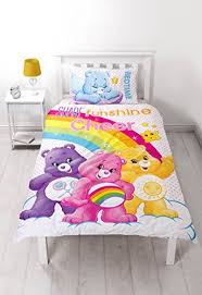 Great savings & free delivery / collection on many items. Care Bears Cuddles Single Duvet Set Large Print Design Https Www Amazon Co Uk Dp B06x4122q2 Ref Bedding And Bath Girl Bedroom Decor Care Bear Birthday