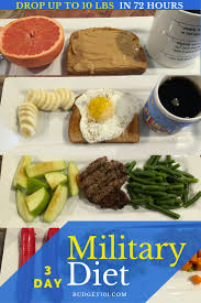 military diet lose 10 pounds in 3 days guaranteed results