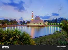 | | |#|9be89b;|> tengku tengah zaharah mosque| |masjid ten. Beautiful Nature Image Photo Free Trial Bigstock