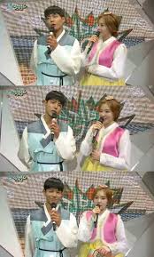 Park Bo Gum I Want To Emcee Music Bank With Irene For A Long Time Park Bo Gum Irene Emcee Irene
