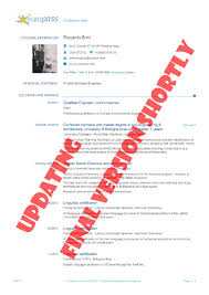 You can use it to apply for a job, education or training opportunities as well as volunteering. Complete Europass Cv Riccardo Brini 2017 By Riccardo Brini Issuu