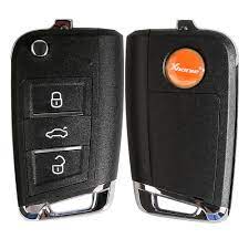 Xhorse vvdi key tool vvdi2 wire remote key 4 buttons golden type. Xhorse Vw Mqb Smart Proximity Remote Key Xsmqb1en 3 Buttons