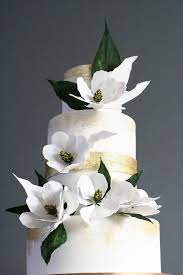 Magnolia Flower Wedding Cakes Google Search Magnolia Wedding Magnolia Cake Flower Cake