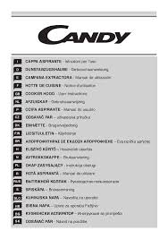 Notice Hotte Candy Cce 16 X 1 Et Pieces Detachees Moteur Transformateur Filtre Charbon Filtre Metallique Ampoule