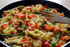 Ma paella dans tous ses états. Paella Paresseuse Et Dietetique Chaude Ou Froide Recette Autour D Un Ingredient 28 Regal De Paresse