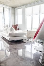 Check spelling or type a new query. Cuisine Salle A Manger En Epoxy Metallique Contemporain Montreal Par Beton Surface Houzz