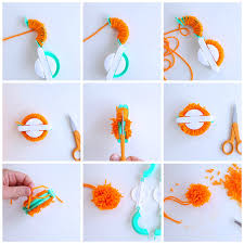 You can learn how to make a pom pom from yarn in this diy tutorial video. Creative Basics How To Make Pom Poms Babble Dabble Do