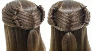 تسريحة شعر الخفاش مع الضفائر تسريحات شعر سهلة وجميلة للفتيات وسريعة لل Hair Styles Braided Hairstyles Easy Braided Hairstyles