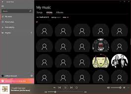 Microsoft groove is an application that lets you play any audio file you have saved on your onedrive account. Set Now Playing Artist Art In Groove Music As Lock Screen Windows 10 Tutorials