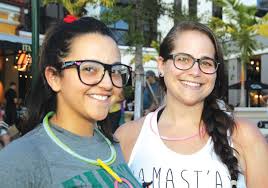 Glow with the Flow yoga event at Harbourside Place