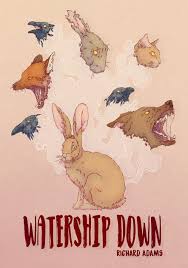 Watership Down Fan Couverture De Livre Par Hypathie Aswang Watership Down Rabbit Book Pretty Drawings
