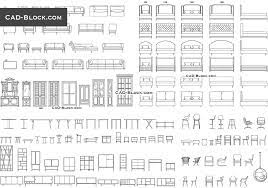 Beds, double beds, king size beds, chairs, sofas, armchairs, sofas with armchairs, tables, tables with chairs and more, blocks in plant view, side elevation and frontal elevation Furniture Autocad Library Bar Stools Chairs Armchairs Of Different Shapes And Sizes Dining Tables Wardrobes Sofas Beds