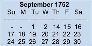 An Interesting History Of 1752 Here Is An Interesting Historical Fact Just Have A Look At The Calenda Historical Facts Good Morning Messages History Lessons