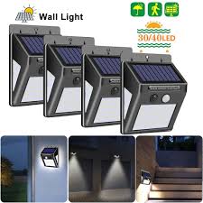 Led Solar Light Outdoor Solar Lamp Motion Sensor Wall Light Waterproof Solar Powered Sunlight For Garden Decoration Novelty Lighting Aliexpress