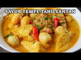 Resep sayur tahu tempe santan. Resep Sayur Tempe Tahu Santan Ala Desa Nikmat Banget Bikin Nagih Youtube