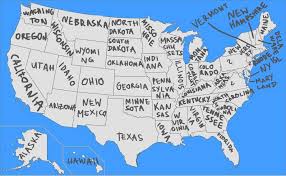 Thomas jefferson middle school, 1275 south courtenay parkway, merritt island, florida 32952, merritt island, united states (view on map) as the number of confirmed. I A European Tried To Name All Us States On A Map Had To Guess 95 Of These Geography