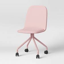 Cushioned chair swivel adjustable computer desk table office dining stool pink. Pink Desk Chair Target