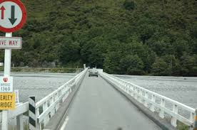 Even if you make a mistake, you'll learn about automotive history. One Way Bridge Crossing Driving In New Zealand Scenic Drive Scenic