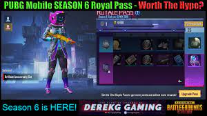 Pubg Mobile Season 6 Is Here Royal Pass Overview We Want Better Free Rewards Youtube