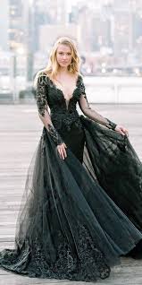 Gothic Wedding Dresses Challenging Traditions Wedding Forward Black Wedding Dresses Black Wedding Gowns Gothic Wedding Dress
