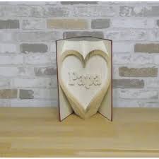 Maybe you would like to learn more about one of these? Gefaltetes Buch Herz Mit Papa Buchkunst