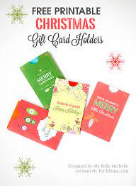 Free Printable Gift Card Holder
