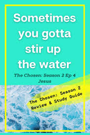 Matthew begins to find his place among the disciples, despite the fact that some of them don't like him. The Chosen Season 2 Episode 4 Stir Up The Water Quote Video In 2021 Read Bible Water Quotes Seasons