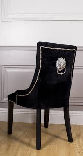 Luxurious Dining Chair With Lion Head Knocker Detail Luxury Dining Chair Dining Chairs Elegant Dining Room