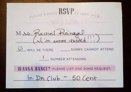 Add A Line For A Dj Song Request On Your Rsvp Cards 31 Impossibly Fun Wedding Ideas Awesome Idea Fun Wedding Song Request Wedding Planning