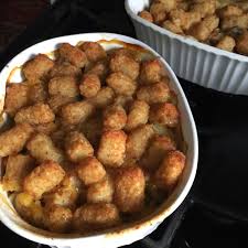 Crumble up your leftover meatloaf and mix it in with a nice creamy mac and cheese. Leftover Meatloaf Tater Tot Casserole Recipe Allrecipes