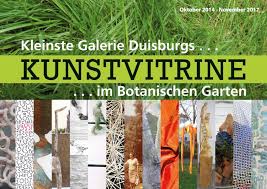 Kunstvitrine Kunstraumgruen Botanischer Garten Duissern